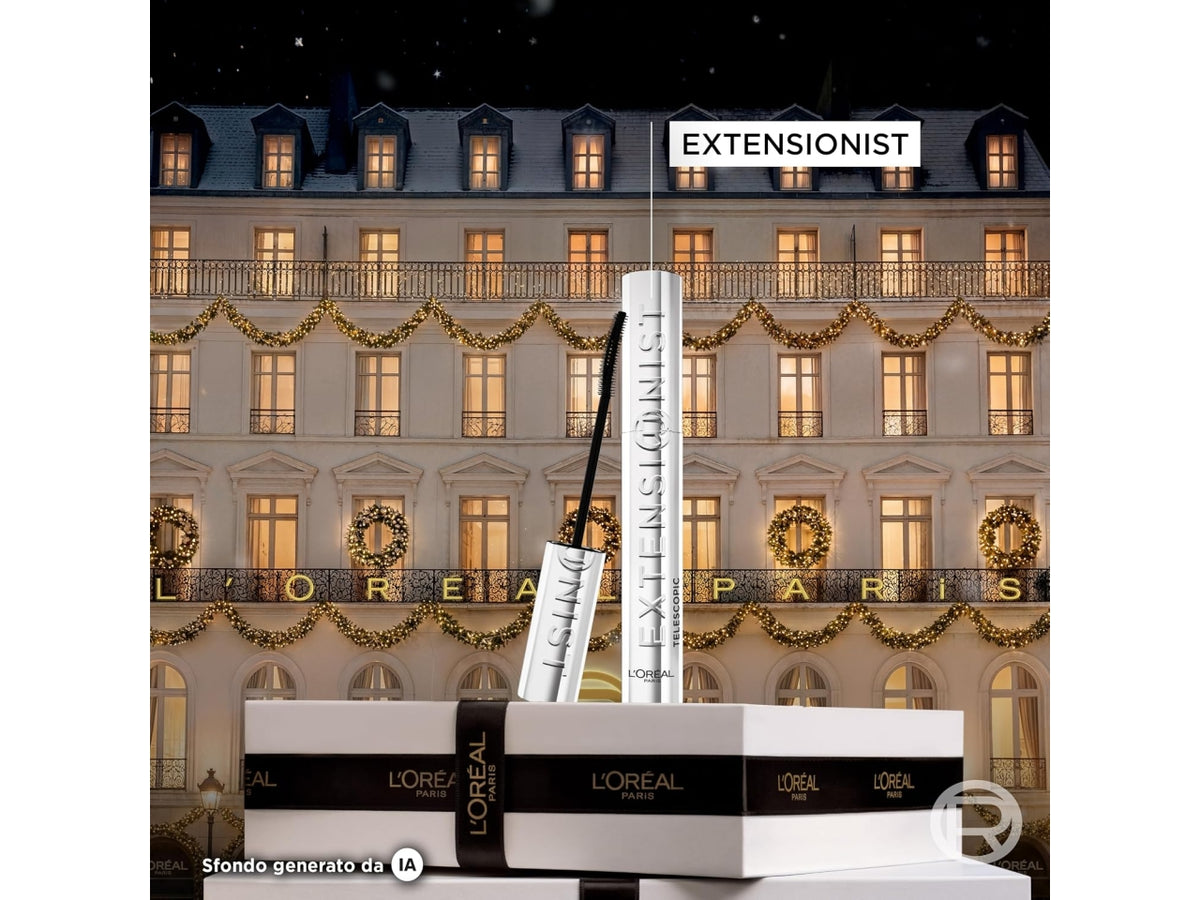 L'oreal pochette nera extensionist con mascara