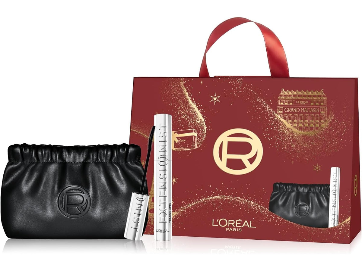 L'oreal pochette nera extensionist con mascara
