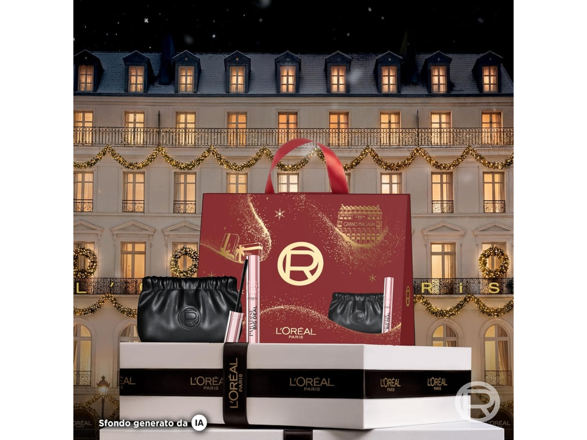 L'oreal pochette nera big deal con mascara
