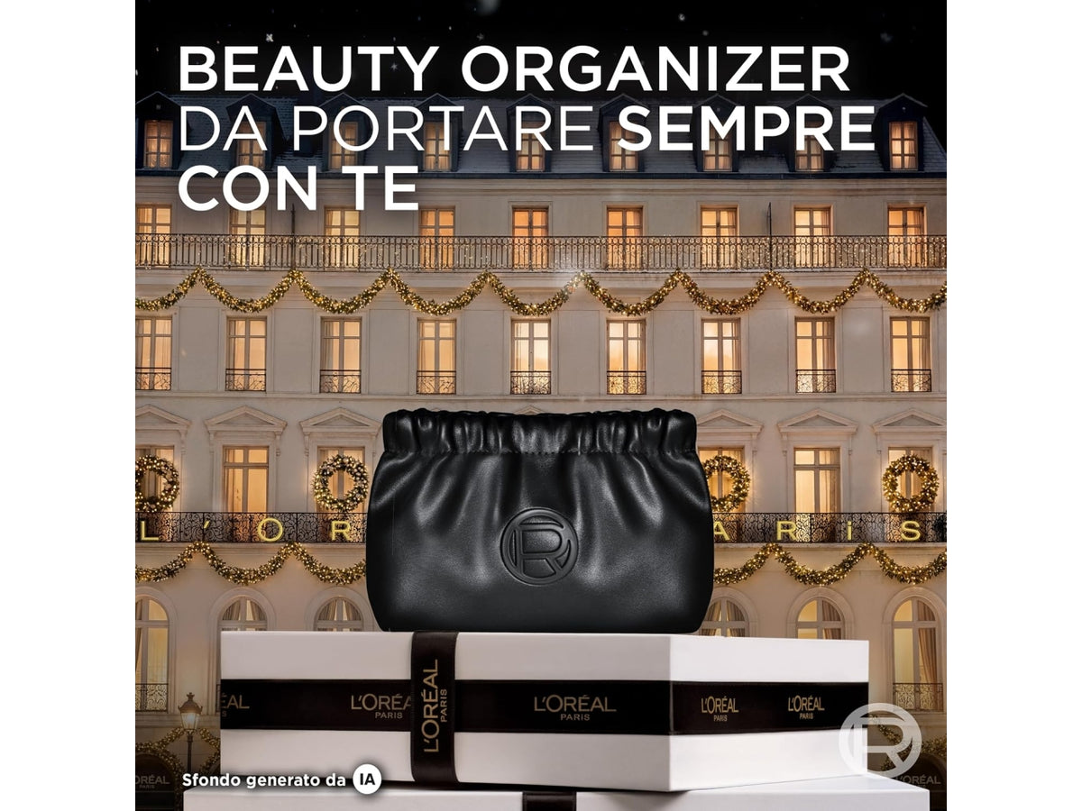 L'oreal pochette nera matt res + mini mascara