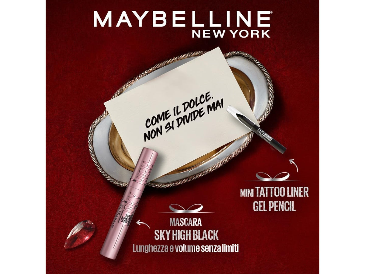 Maybelline new york confezione regalo sky high+mini