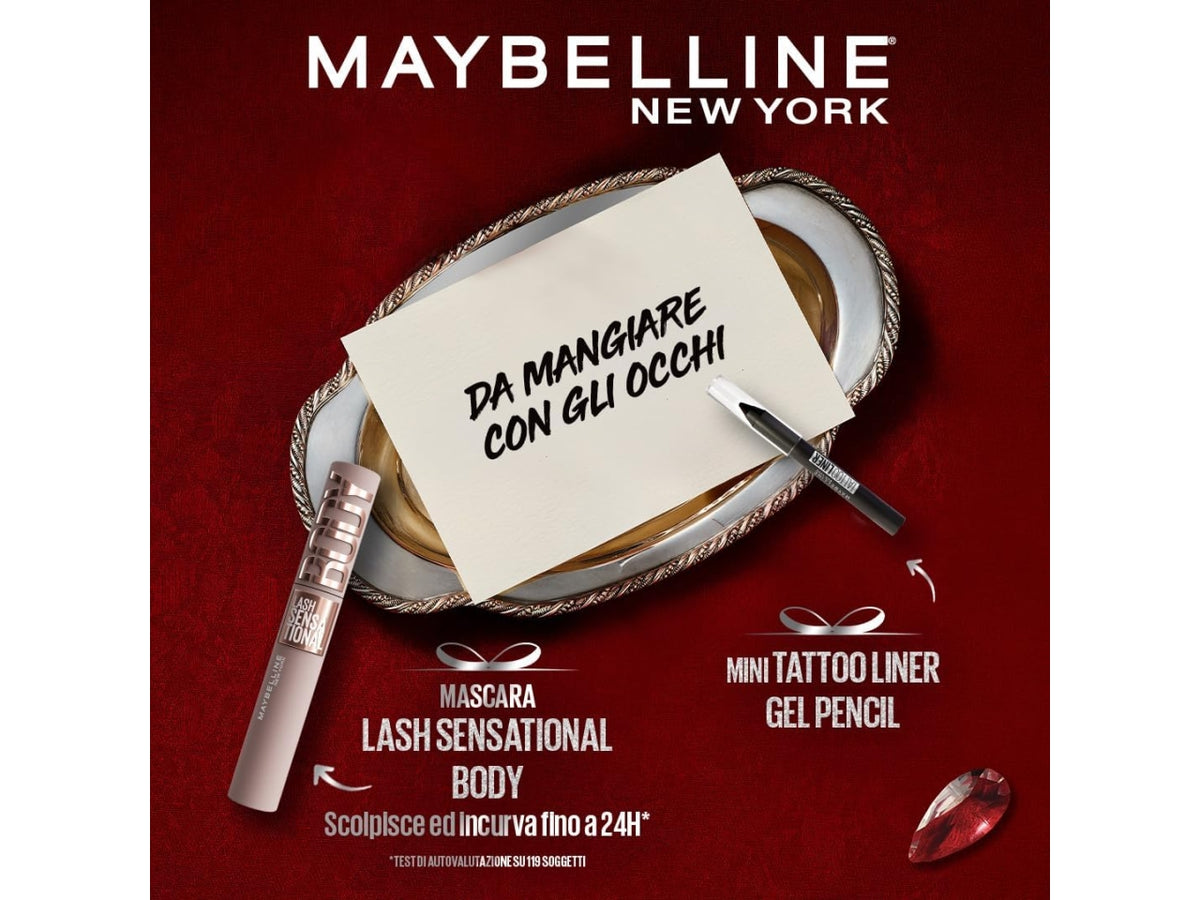 Maybelline new york confezione regalo body+mini