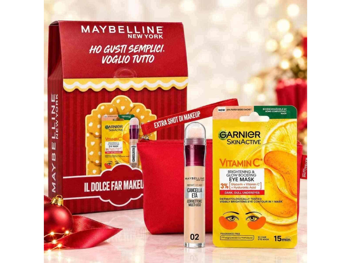 Maybelline new york confezione regalo iar02+eyemask