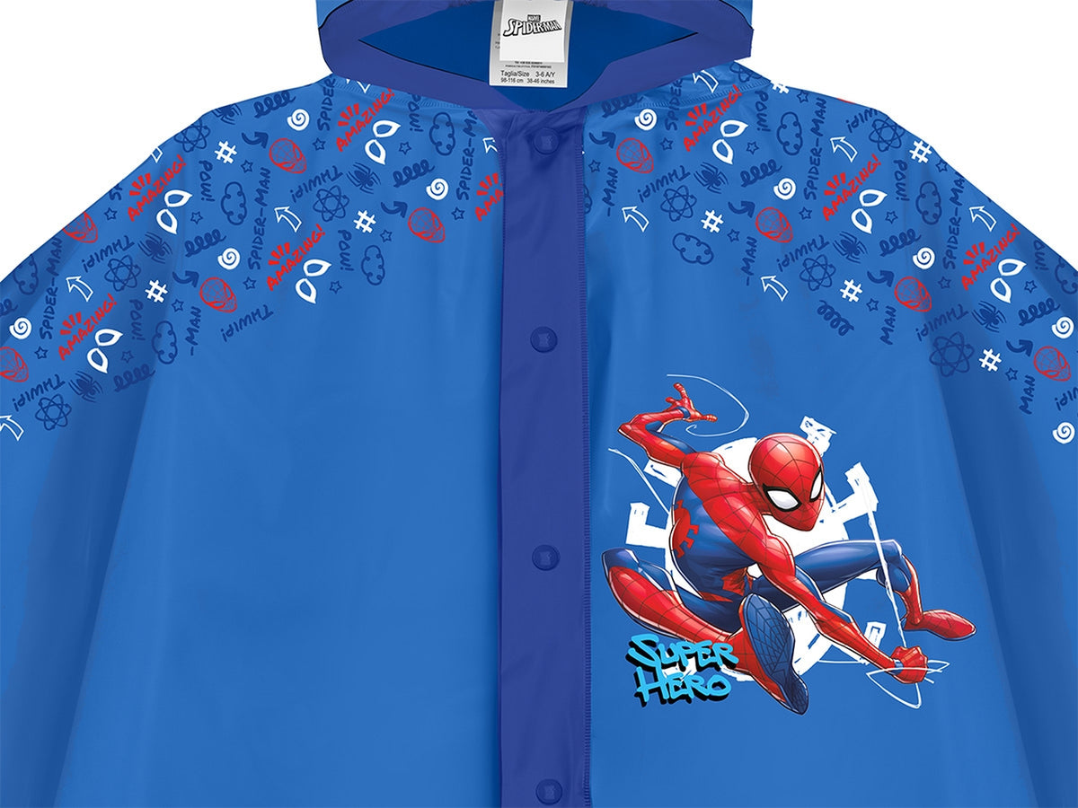 Spiderman poncho pioggia