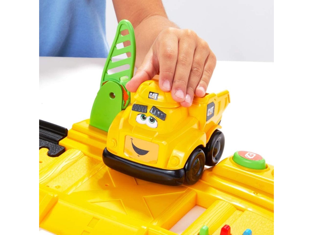 Cat junior crew costruction power tracks friends