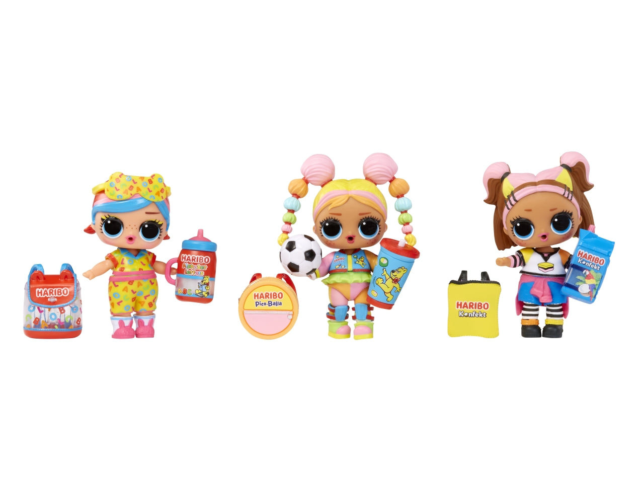 L.o.l. surprise loves mini sweets x haribo dolls assortiti