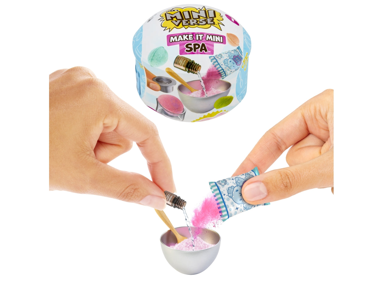 Miniverse make it mini spa con veri mini ingredienti e accessori per creare la tua mini spa | Mga
