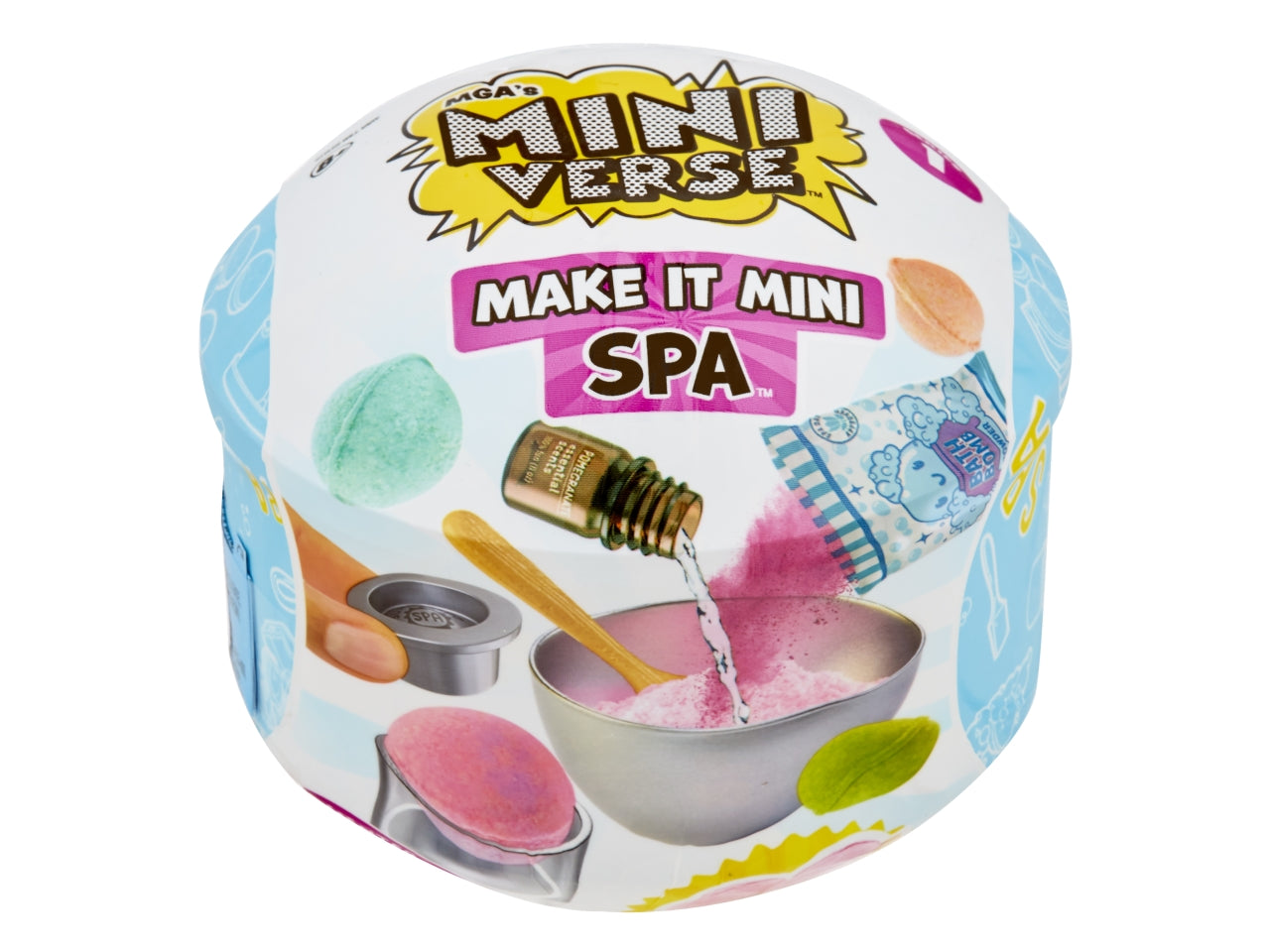 Miniverse make it mini spa con veri mini ingredienti e accessori per creare la tua mini spa | Mga