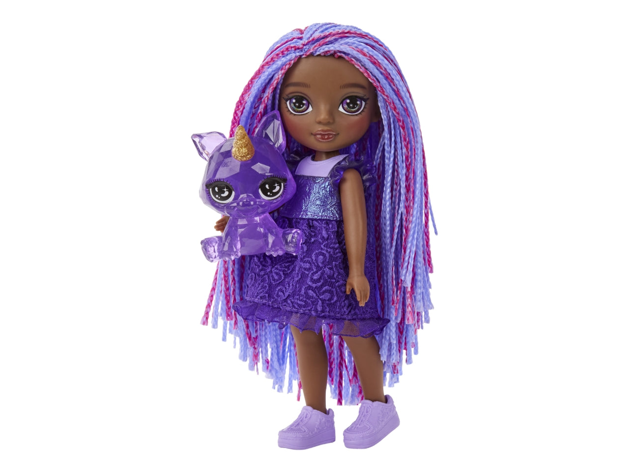 Rainbow High Littles Doll Indigo: Bambolina di 14 cm con Abiti e Accessori Rimovibili, Gioco Unisex per Bambini 4+ | MGA Entertainment