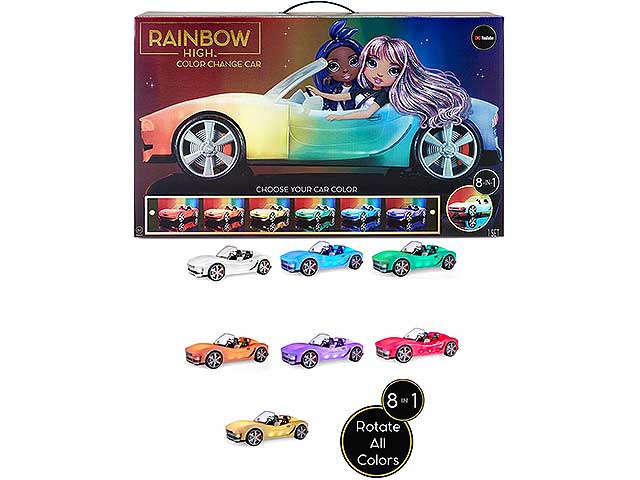 Rainbow high color change car 574316 $§6