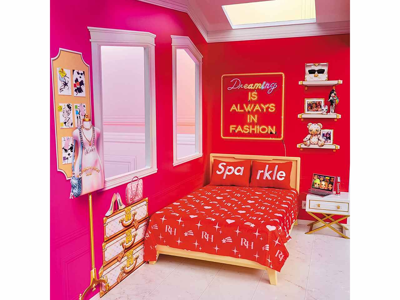Rainbow high fashion dorm house 574330§25