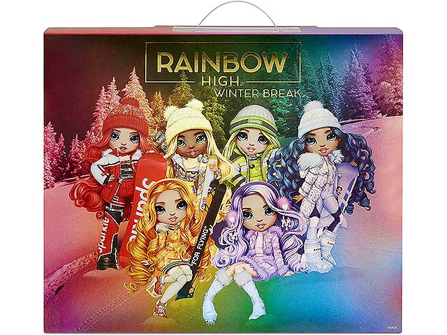 Rainbow fashion winter doll violet 574804