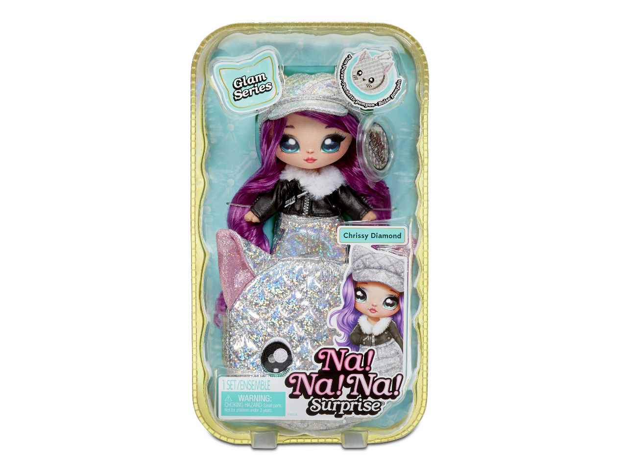 Na na na 2 in 1 fashion doll pom glam $