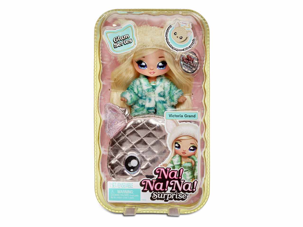 Na na na 2 in 1 fashion doll pom glam $