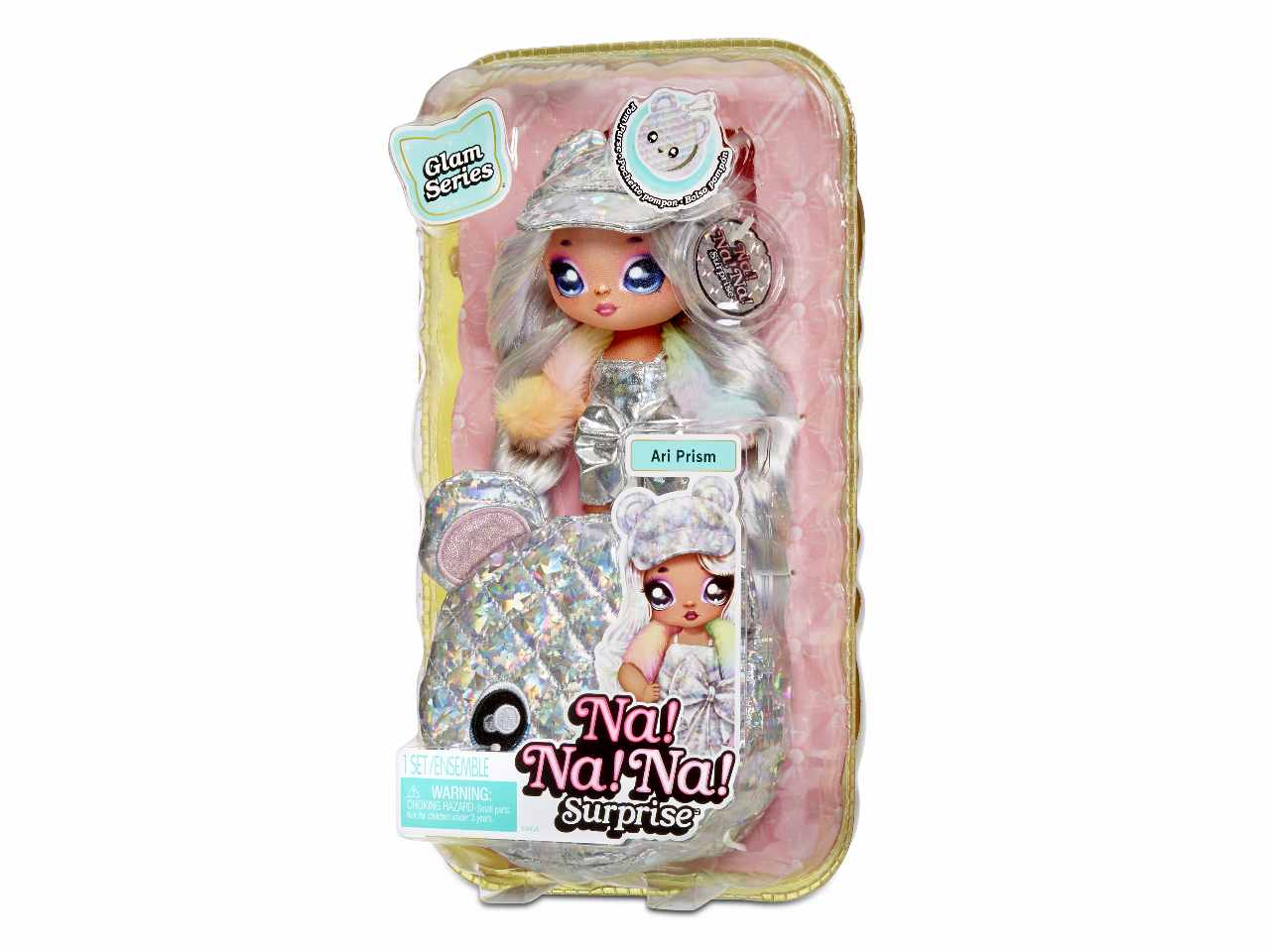 Na na na 2 in 1 fashion doll pom glam $