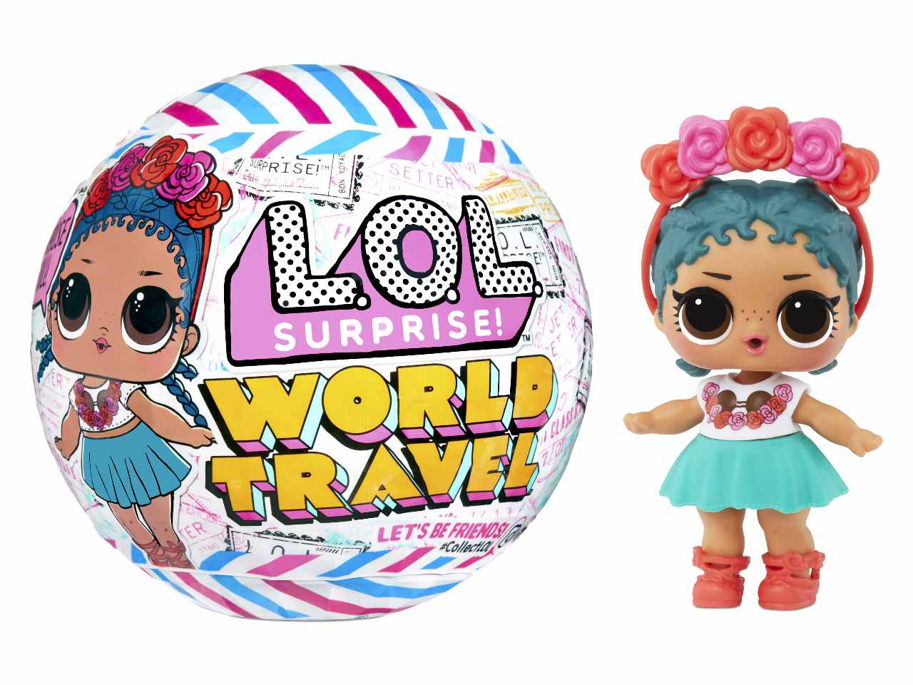 Lol surprise travel dolls 576006