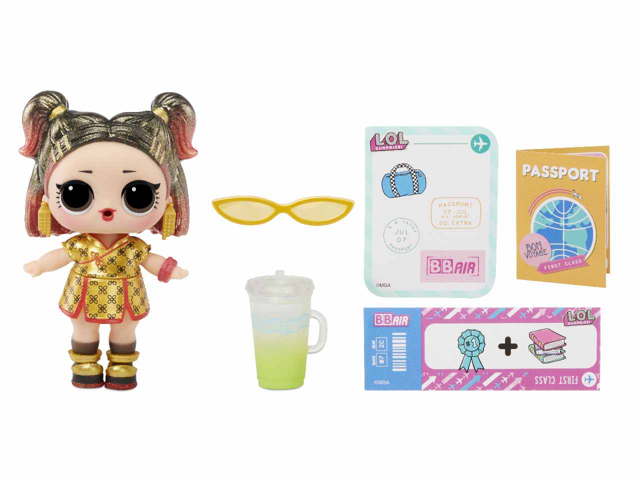 Lol surprise travel dolls 576006