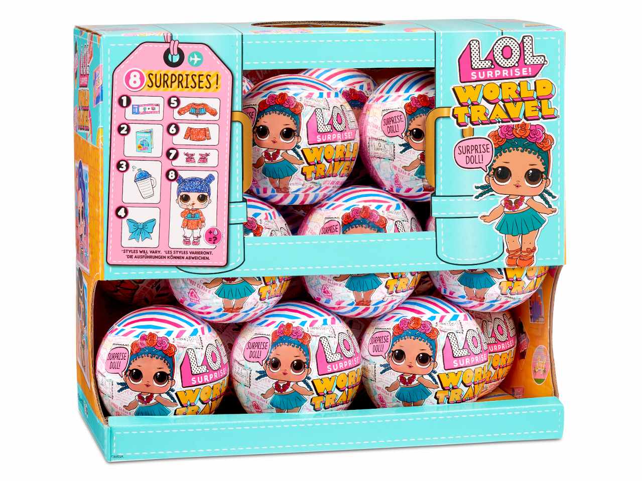 Lol surprise travel dolls 576006