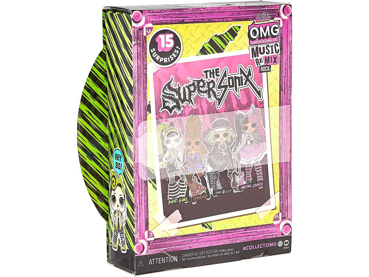 L.o.l. surprise omg remix rock-bgurl drums