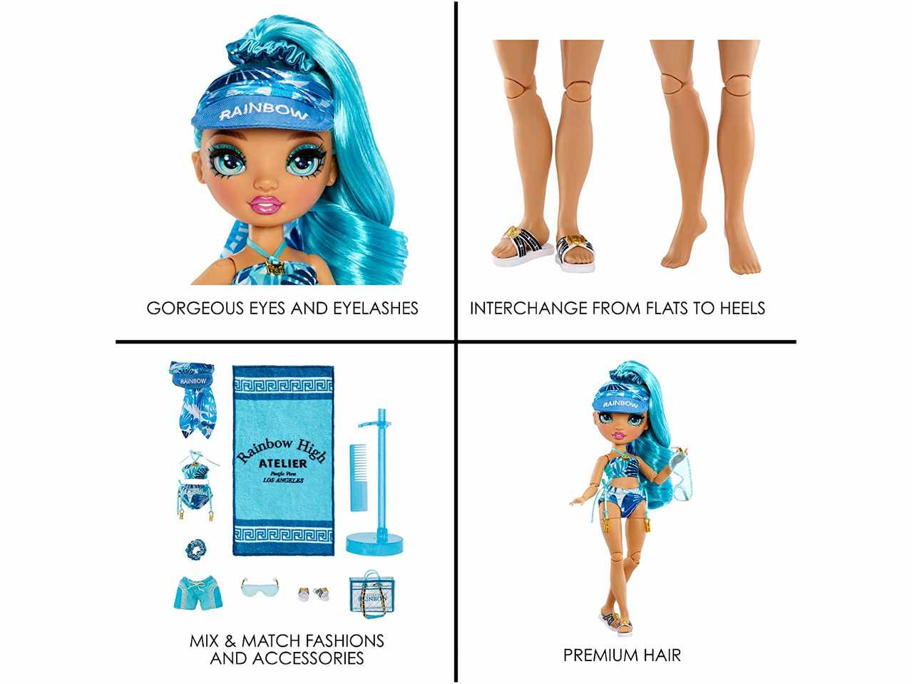 Rainbow pacific coast fashion doll ca 578390