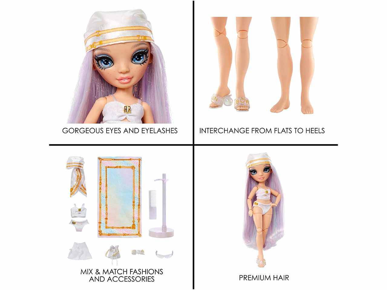 Rainbow pacific coast fashion doll op 578406