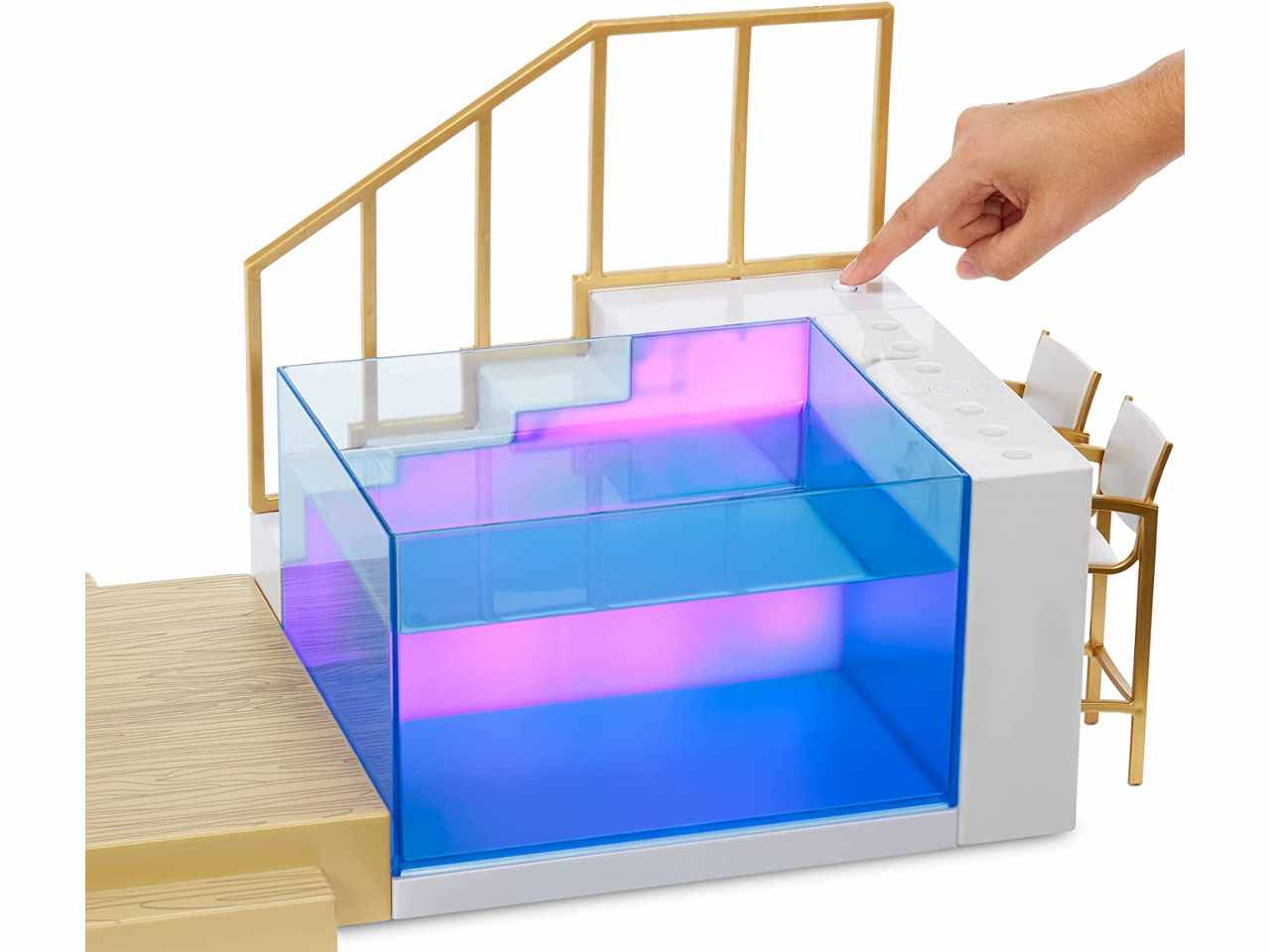 Rainbow high pool&beach club playset 578475