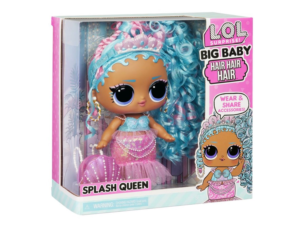 Fashion doll mga l.o.l surprise big baby hair hair hair