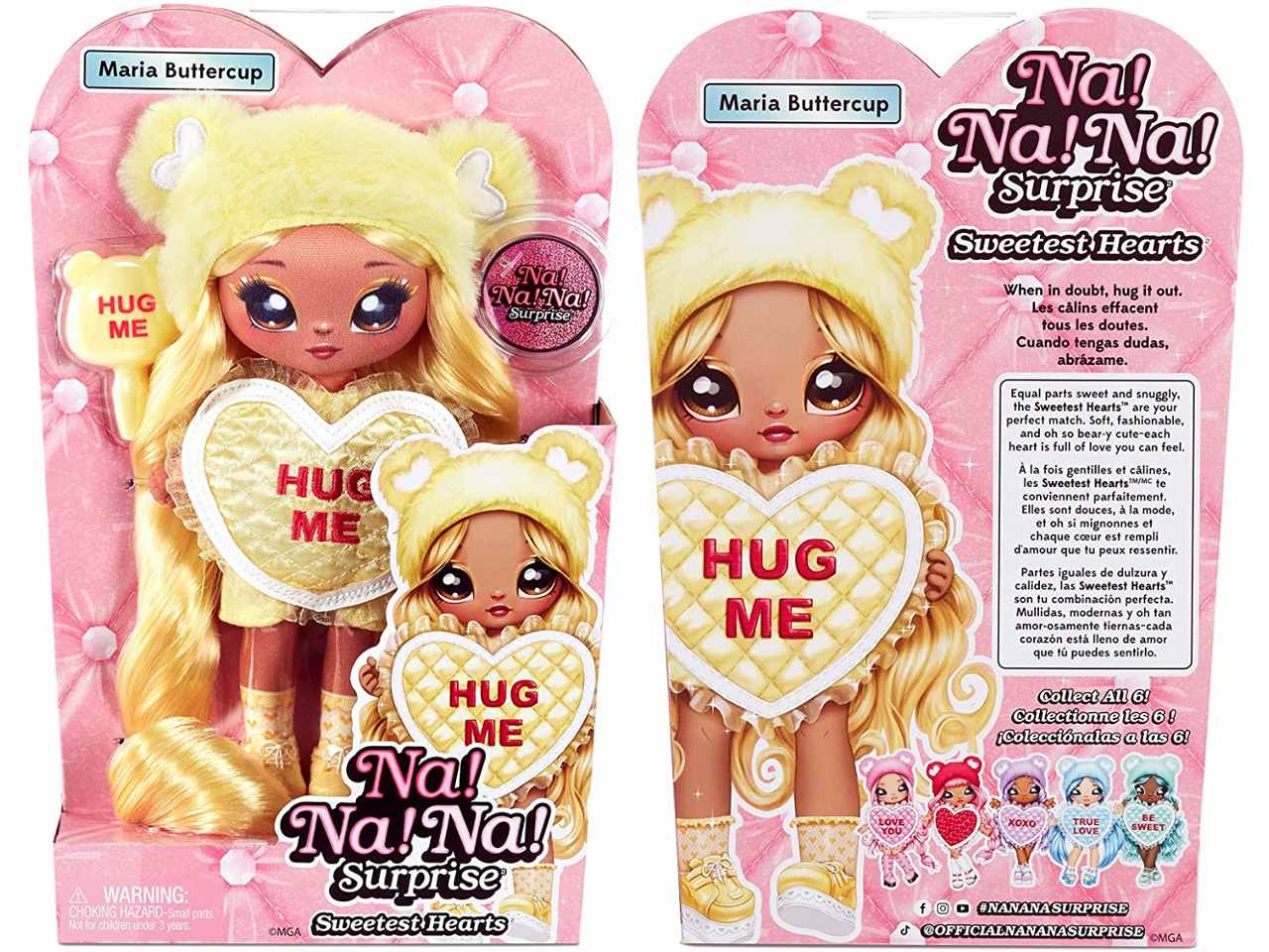 Nanana surprise yellow heart bear 581345 $