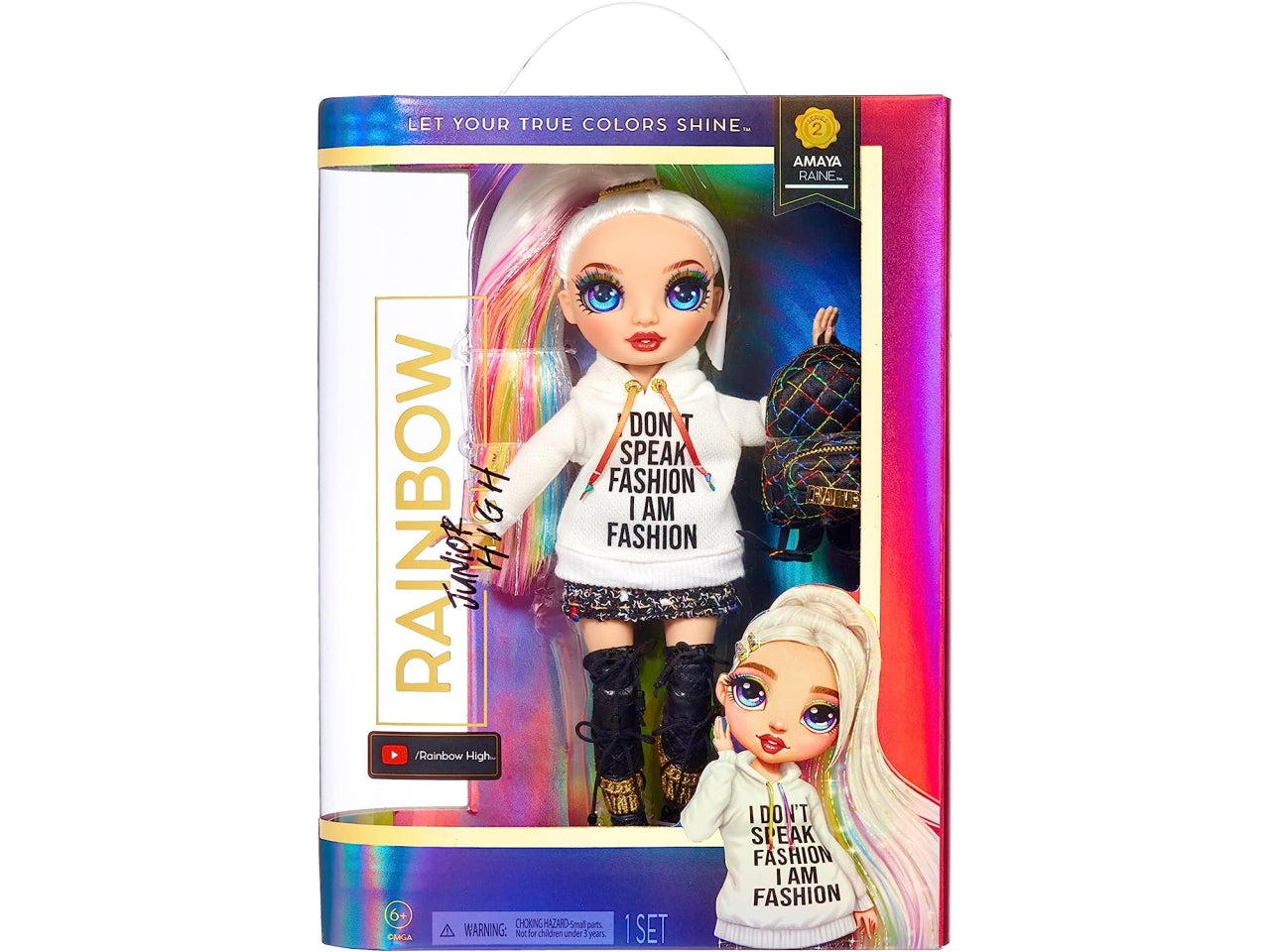 Rainbow high junior high doll - amaya raine rainbow