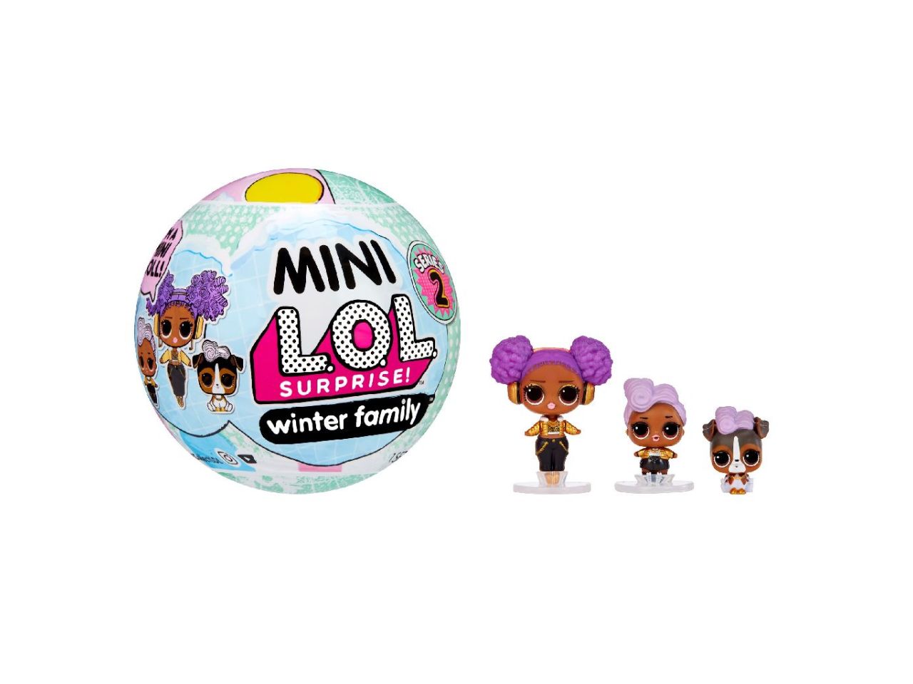 Fashion doll mga l.o.l . surprise mini family s2