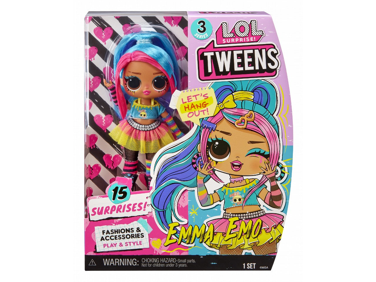 L.o.l. surprise tweens s3 doll emma emo