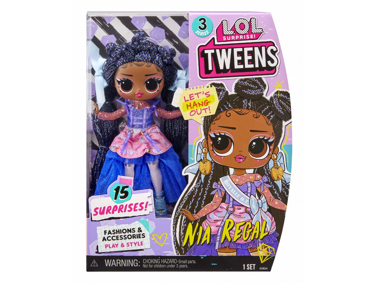 L.o.l. surprise tweens s3 doll nia regal