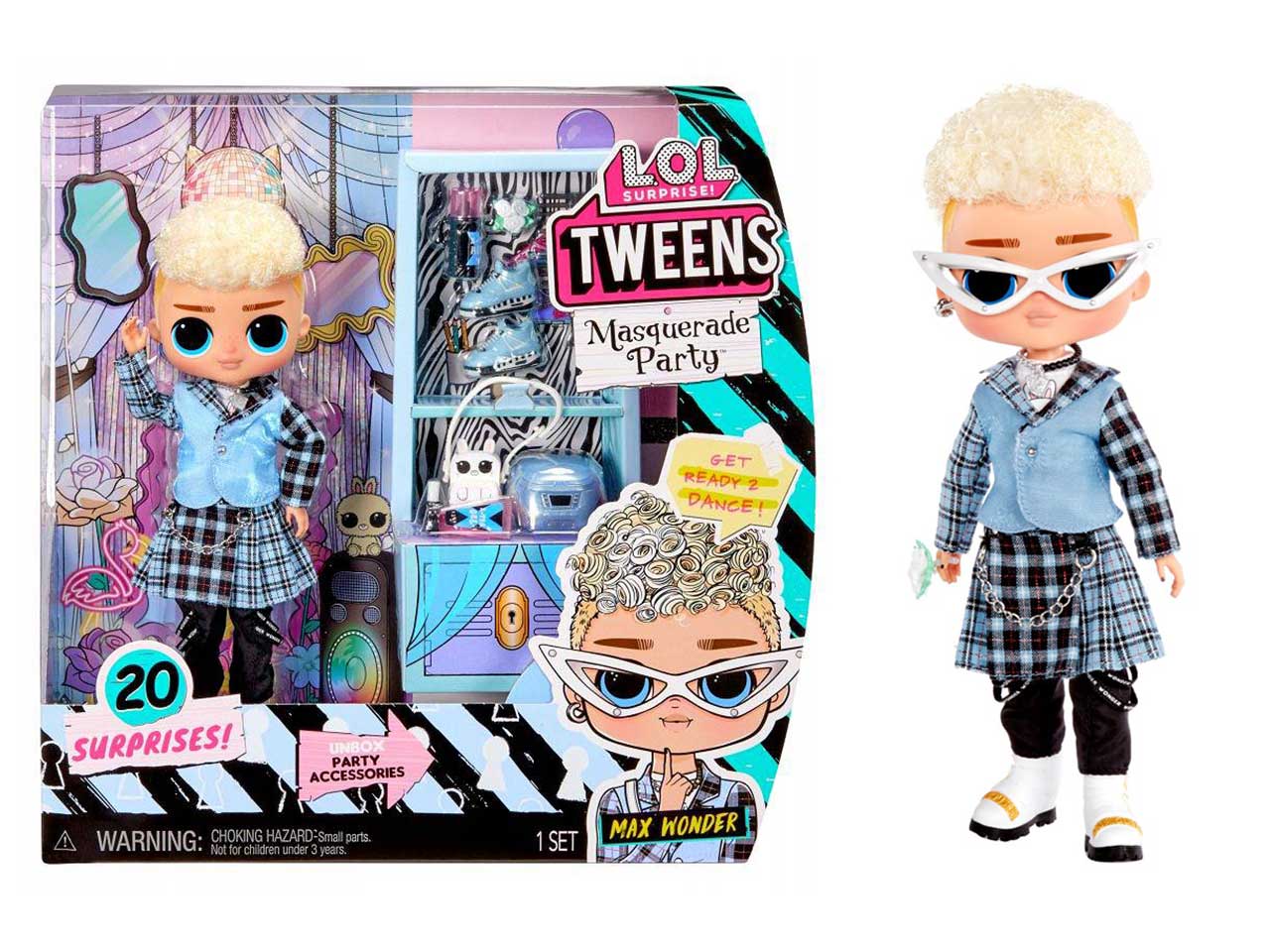 L.o.l. surprise tweens masquerade doll max wonder