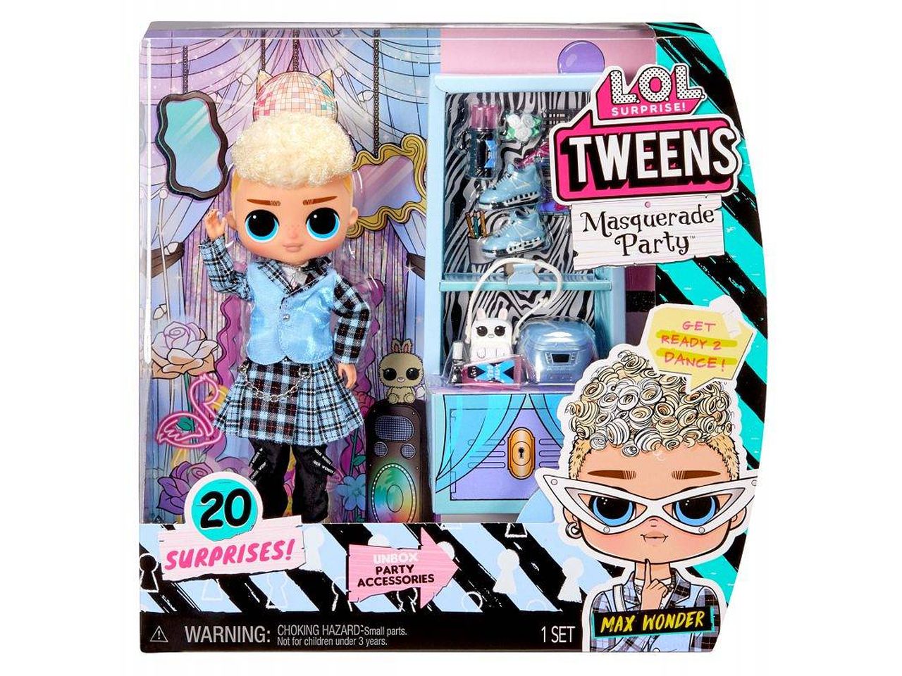 L.o.l. surprise tweens masquerade doll max wonder