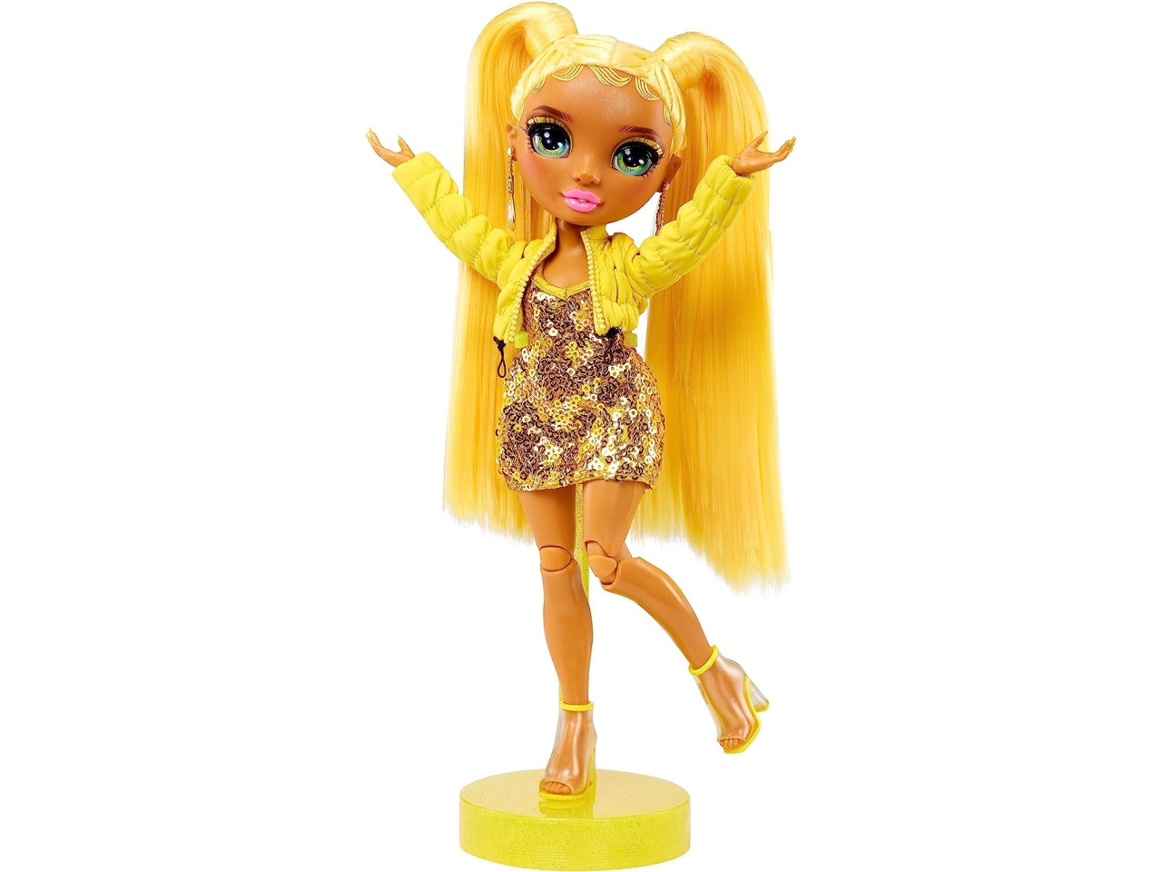 Rainbow high fantastic fashion doll - yellow