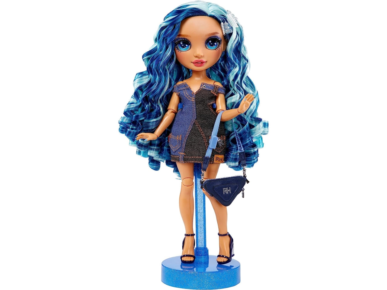 Rainbow high fantastic fashion doll - blue
