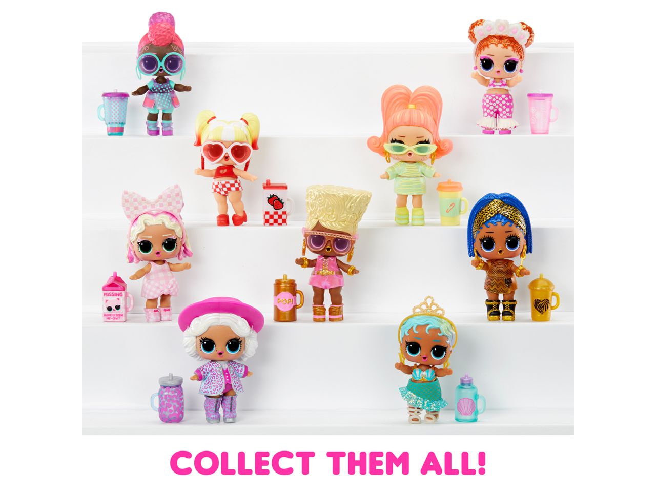 L.o.l. surprise sunshine makeover doll assortite in pdq