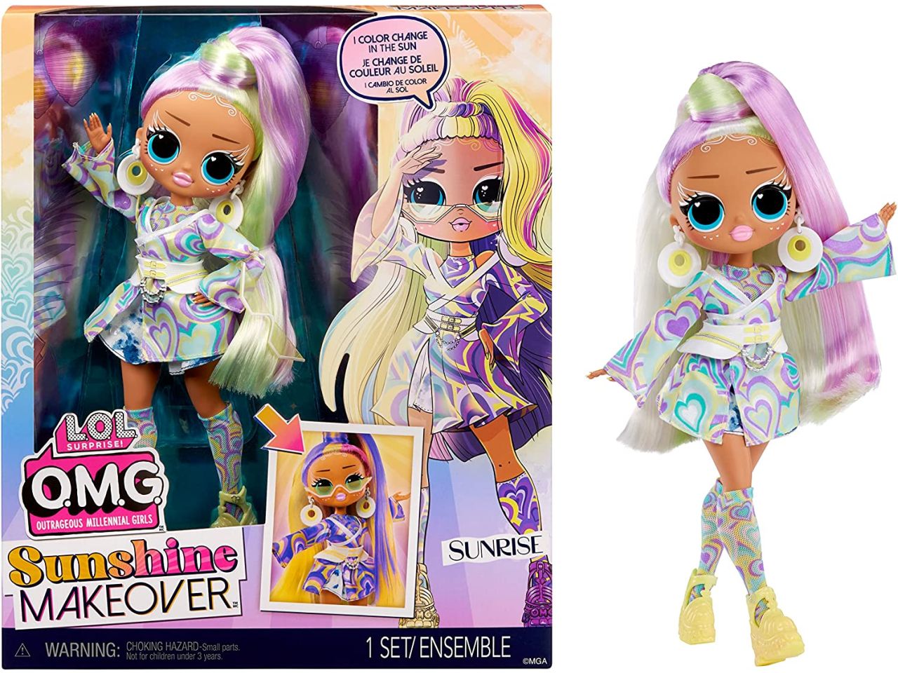 L.o.l. surprise omg sunshine makeover sunrise