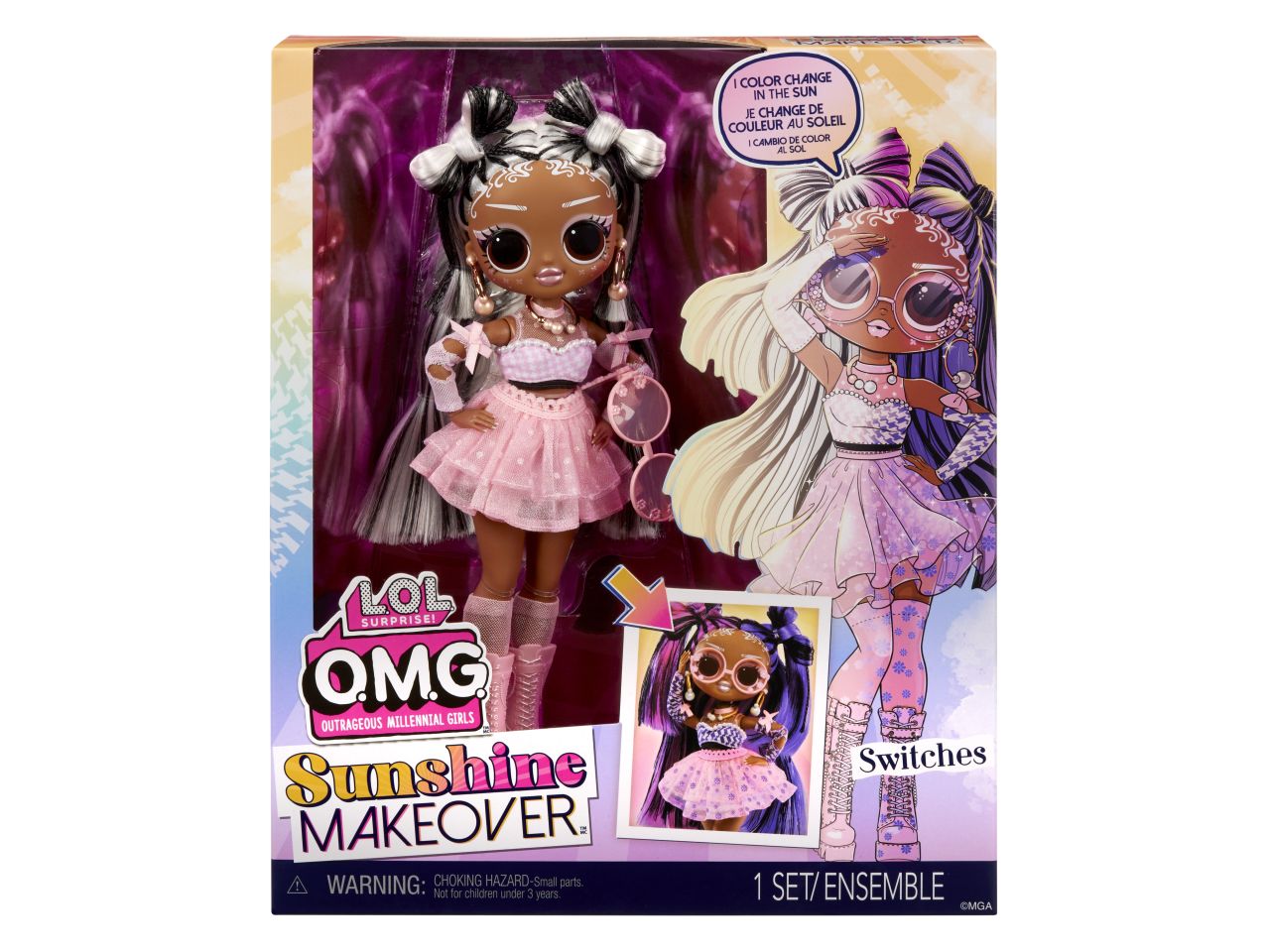 L.o.l. surprise omg sunshine makeover switches