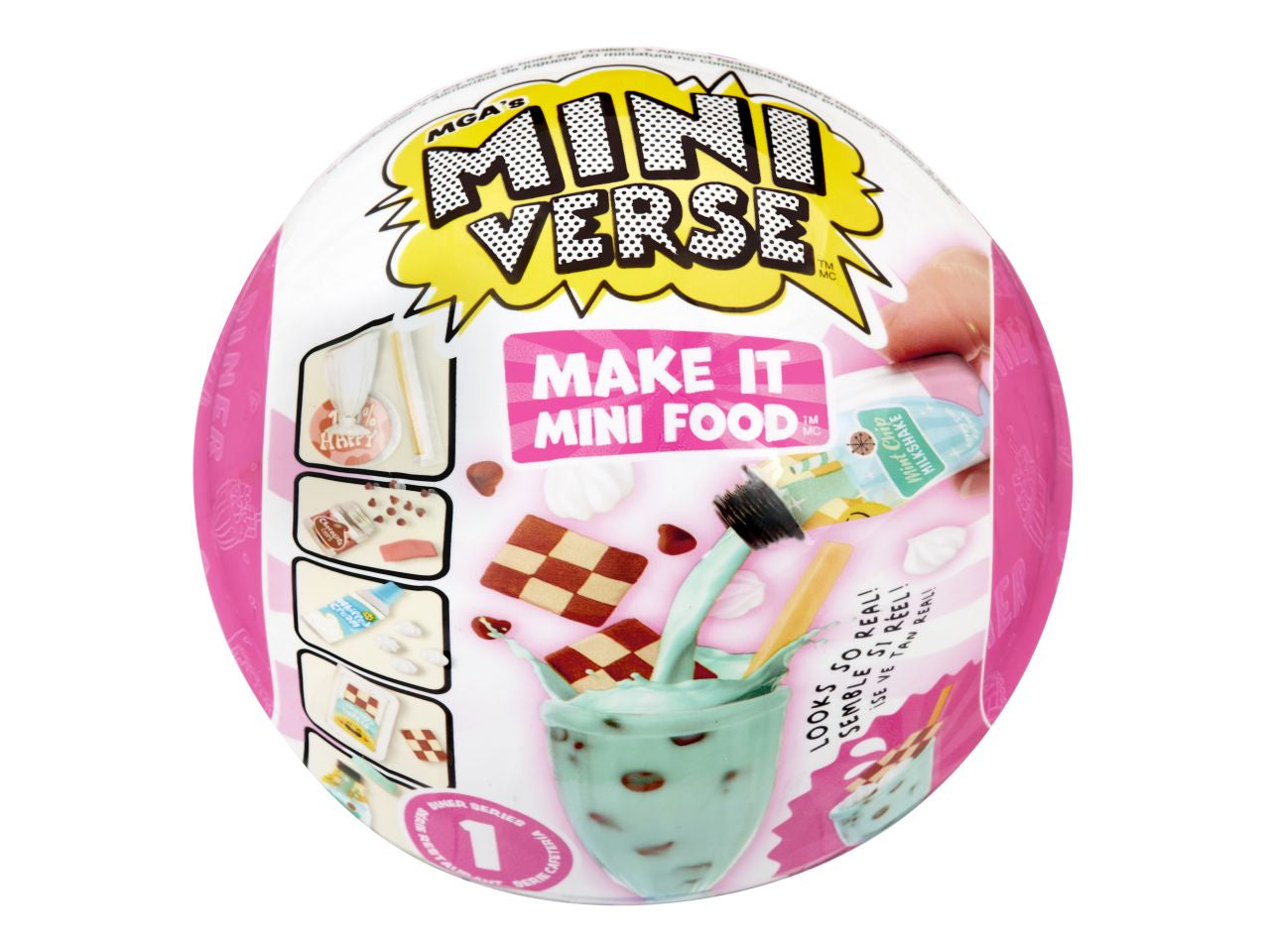 Mga's miniverse food series diner in pdq