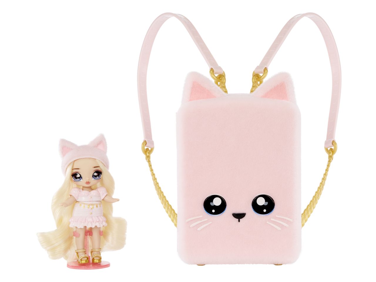 Nanana surprise mini backpack playset parisian kitty