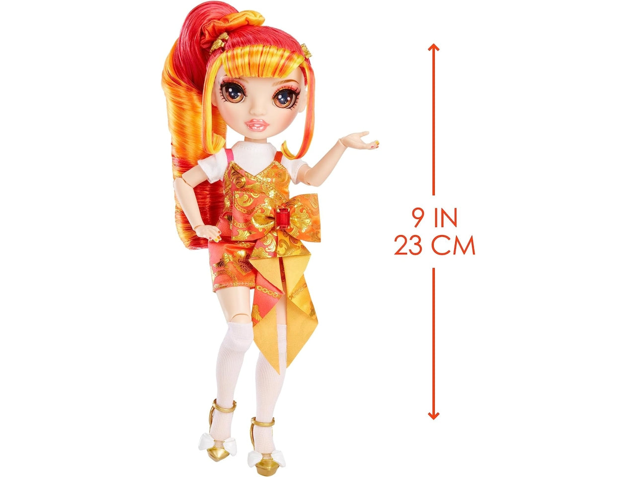 Rainbow high junior high special edition doll - laurel de'vious orange