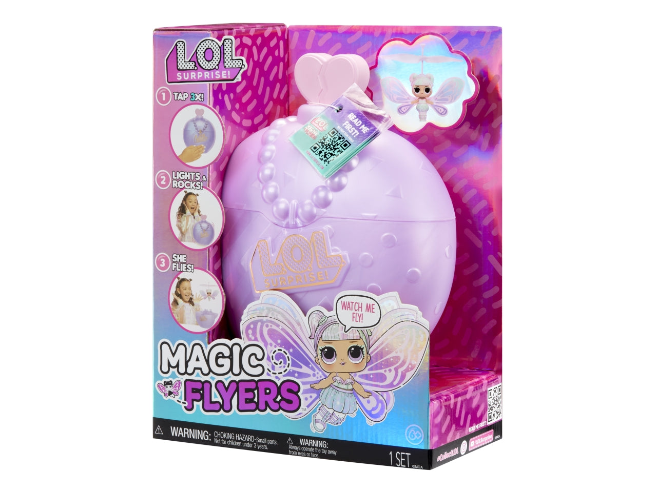 L.o.l. surprise magic flyers - sweetie fly lilac wings
