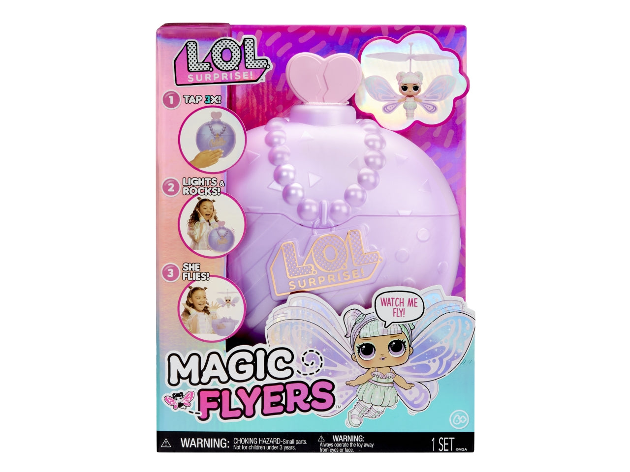 L.o.l. surprise magic flyers - sweetie fly lilac wings