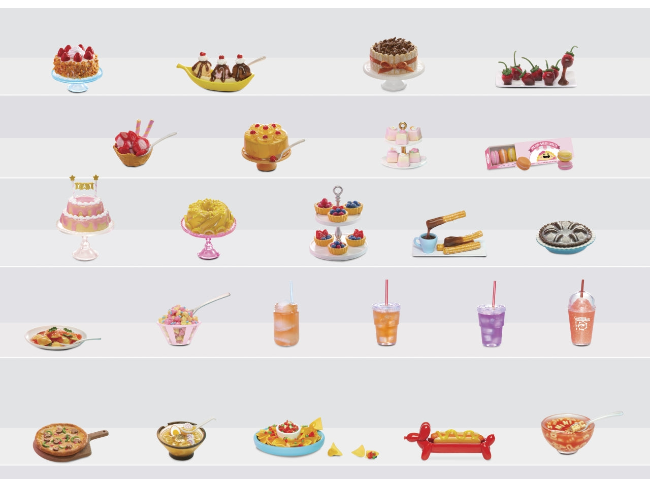 Mga's miniverse - make it mini foods: diner in sidekick series 2b wave 1