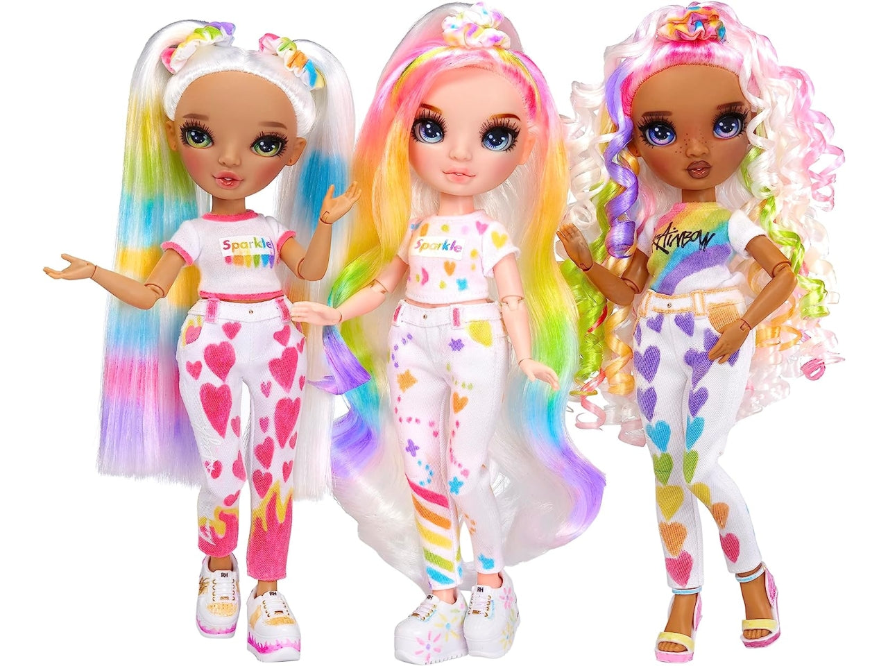 Rainbow high color & create fashion doll - blue eyes