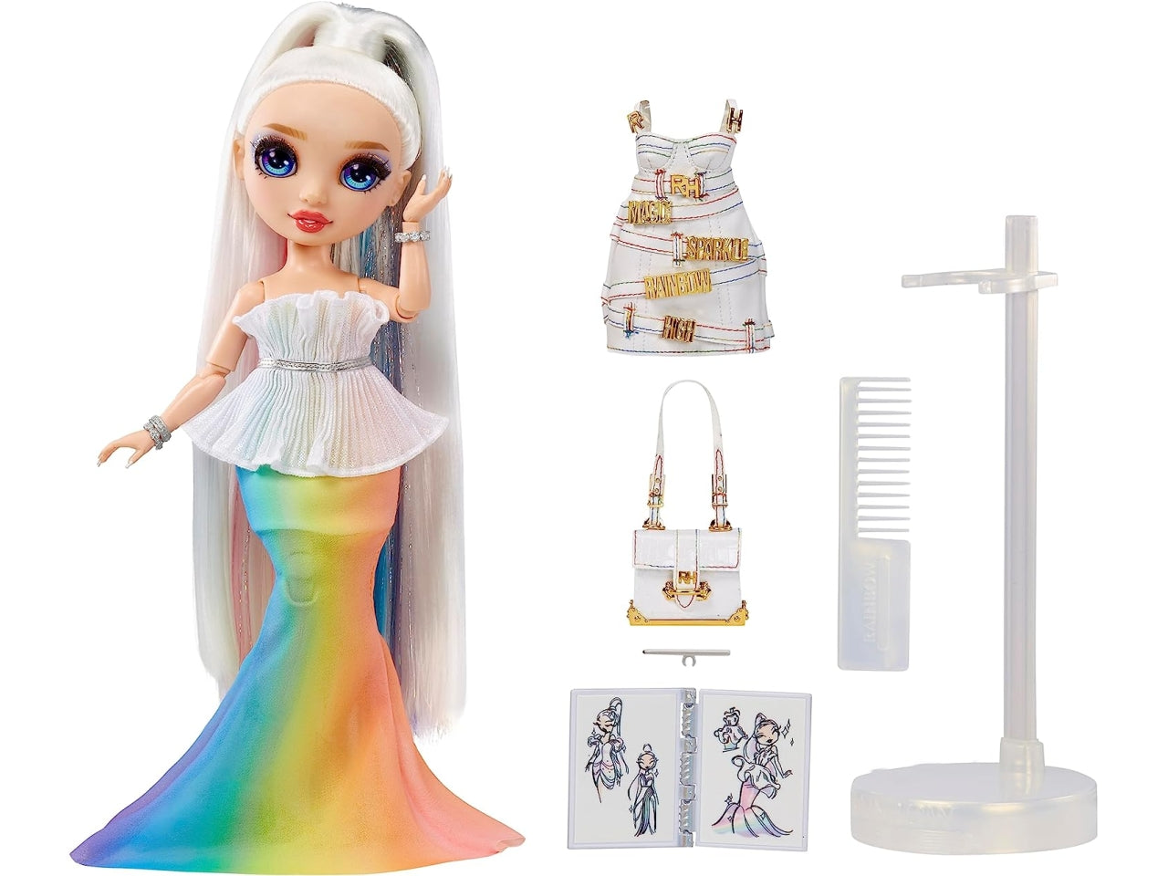 Rainbow high fantastic fashion doll - rainbow