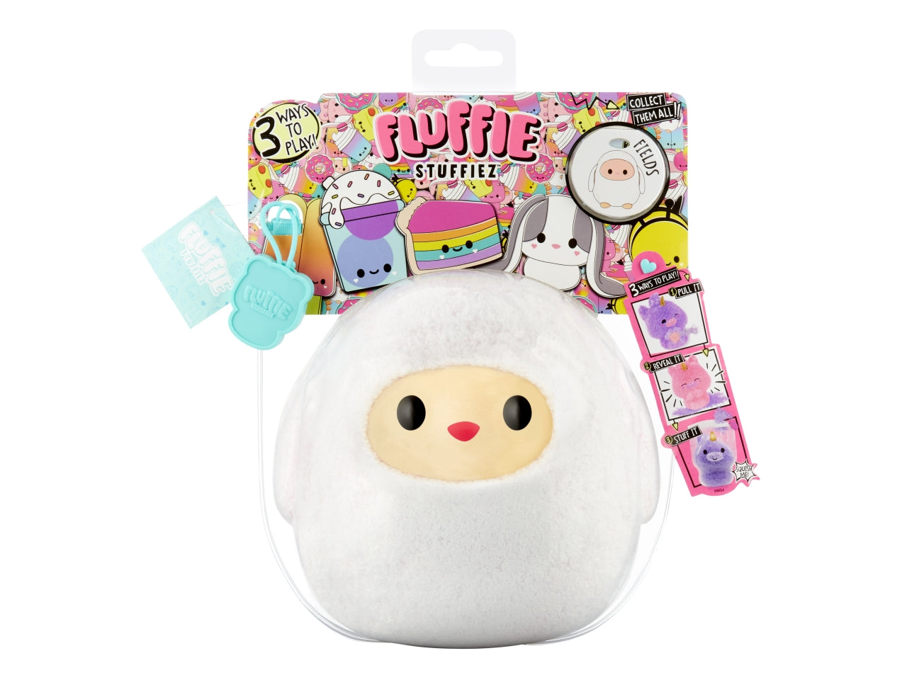 Fluffie Stuffiez Small Plush: Peluche Multicolor Super Coccolosi con Sorpresa, Gioco Unisex per Bambini 4+ | MGA Entertainment