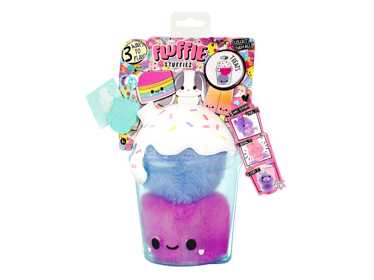 Fluffie Stuffiez Small Plush: Peluche Multicolor Super Coccolosi con Sorpresa, Gioco Unisex per Bambini 4+ | MGA Entertainment