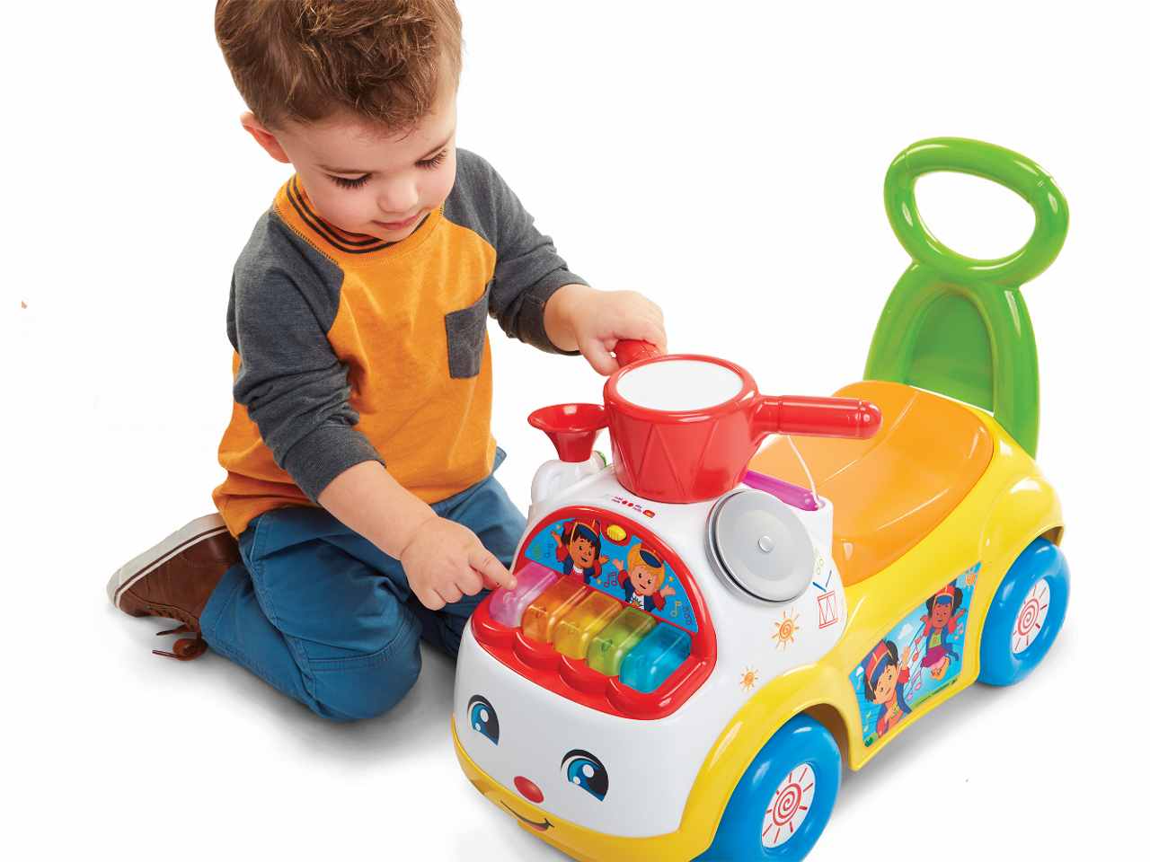 Fisher price music parade cavalcabile 39988-4l